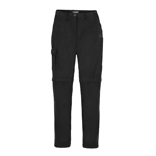 Ladies Kiwi Convertible Trousers Black (5054904642885)
