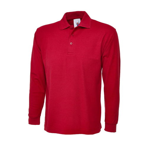 UC113 Long Sleeve Pique Polo Shirt (5055682007194)