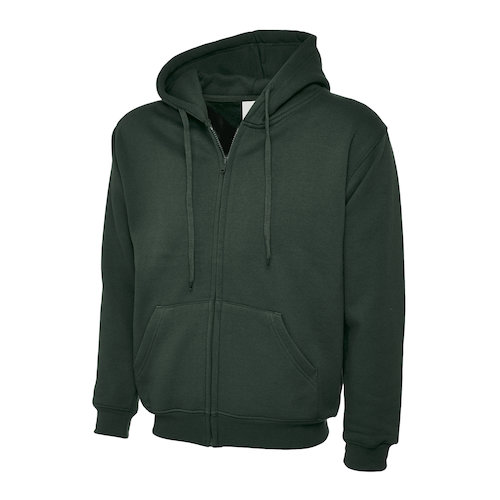 UC504 Adults Classic Full Zip Hooded Sweatshirt (5055682019548)