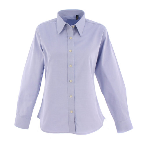 UC703 Ladies Pinpoint Oxford Long Sleeve Shirt (5055682028793)