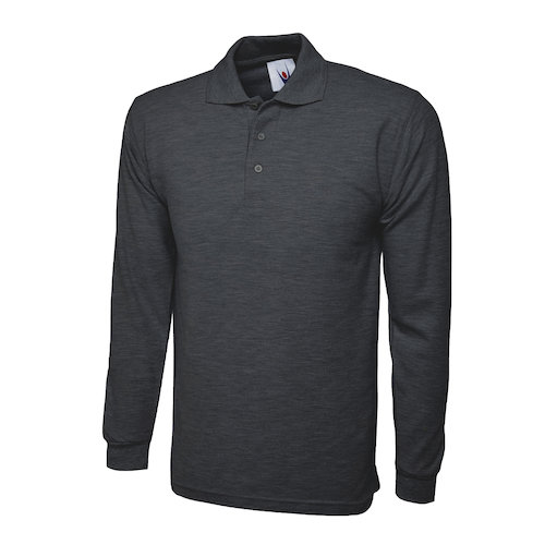 UC113 Long Sleeve Pique Polo Shirt (5055682050817)