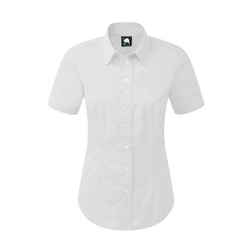 Ladies Essential Short Sleeve Blouse (5055748777696)