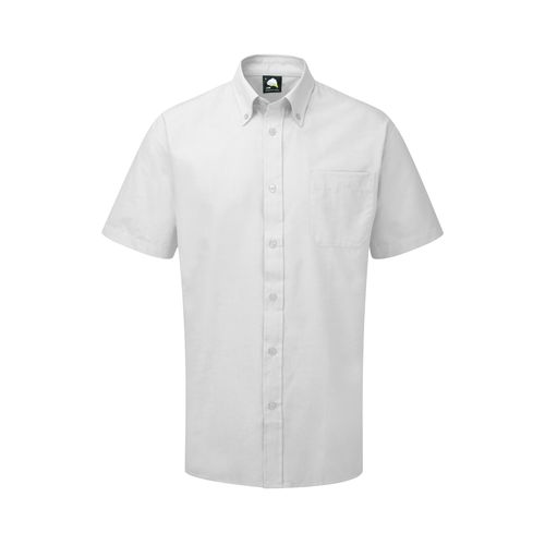 Mens Classic Oxford Short Sleeve Shirt (5055748781372)