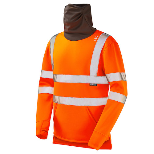 Combesgate Hi Vis Snood Sweatshirt (5056082330875)