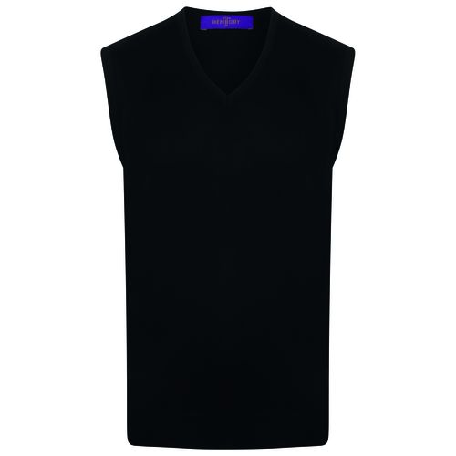 HB724 Men's Sleeveless V Neck Jumper (700220)