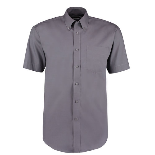 KK109 Mens Corporate Oxford Short Sleeved Shirt (KK109CHAR14.5)