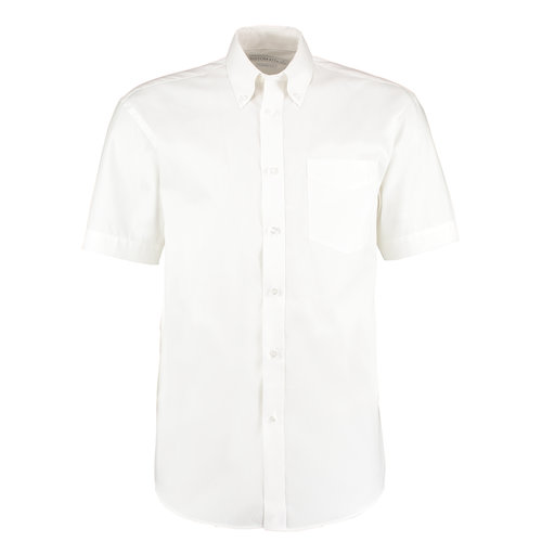 KK109 Mens Corporate Oxford Short Sleeved Shirt (KK109WHIT14.0)