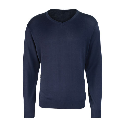 PR694 Men's Long Sleeve V Neck Knitted Sweater (781070)