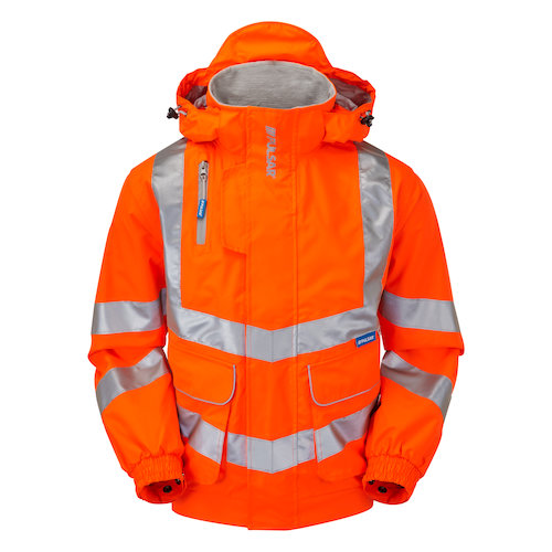 Pulsar Protect PR515 HiVis Mesh Lined Bomber Jacket (804630)