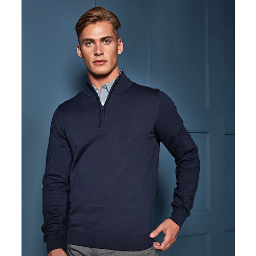 PR695 1/4 Zip Knitted Sweater (805550)