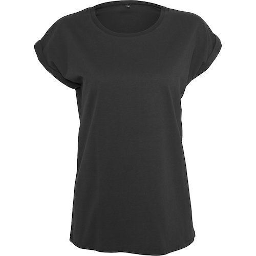 BY021 Ladies Extended Shoulder T Shirt (805770)