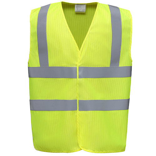 HVW100ASFR Hi Vis Flame Resistant Anti Static Waistcoat (806021)