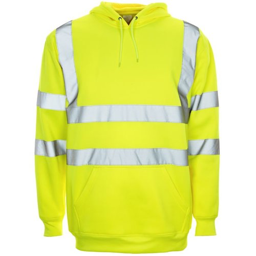 Supertouch Hi Vis Hooded Sweatshirt (808420)