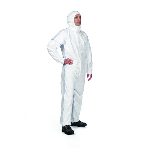 Tyvek 400 Dual Finish Hooded Coverall (808913)