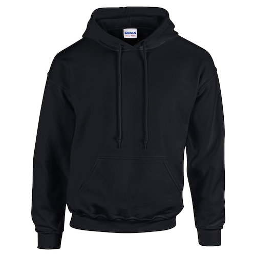 GD057 Heavyweight Hoodie (GD057BLACS)