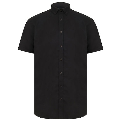 HB517 Short Sleeved Oxford Shirt (HB517BLACSS)