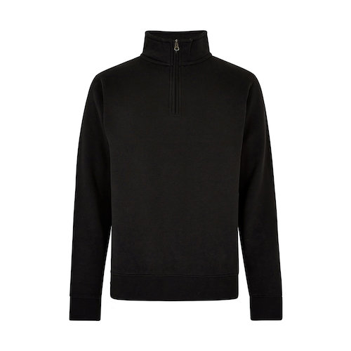 KK335 Regular Fit 1/4 Zip Sweatshirt (KK335BLACS)