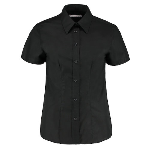 KK360 Ladies Short Sleeved Oxford Blouse (KK360BLAC10)