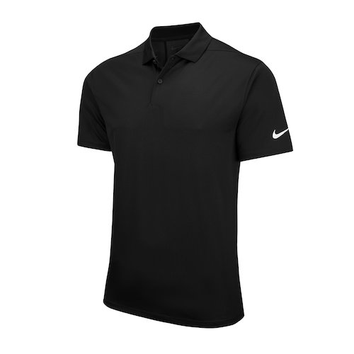 NK342 Nike Victory Solid Poloshirt (NK342BKWHS)