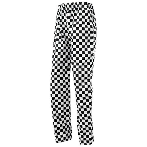 PR553 Essential Chef's Trousers (PR553BKWHXS)