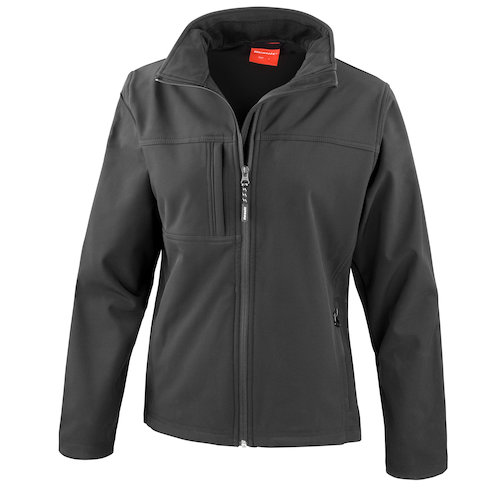 R121F Ladies Classic Softshell Jacket (R121FBLACS)