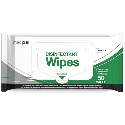 MediPal Disinfectant Wipes (5025254009536)