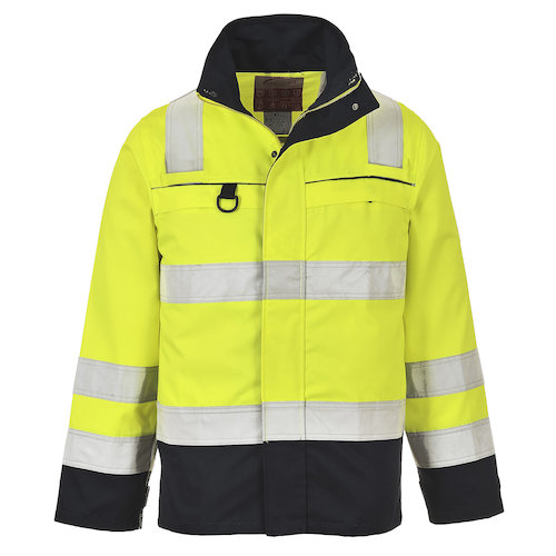 FR61 Bizflame Work Hi Vis Multi Norm Contrast FR Jacket (5036108193745)