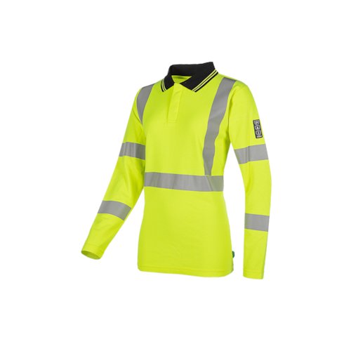 Augustine Ladies Flame Resistant HiVis Anti Static Poloshirt (5415275900880)