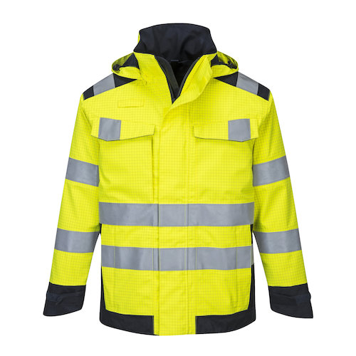 MV70 Modaflame Rain+ Hi Vis Multi Norm Contrast FR Jacket (5036108330515)