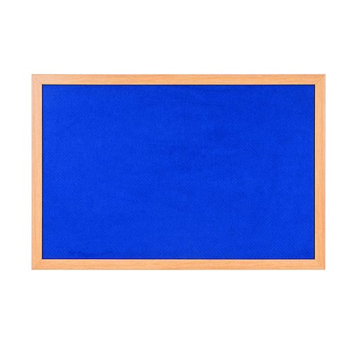 Bi Office Earth It Felt Noticeboard Oak Wood Frame (BQ04348)