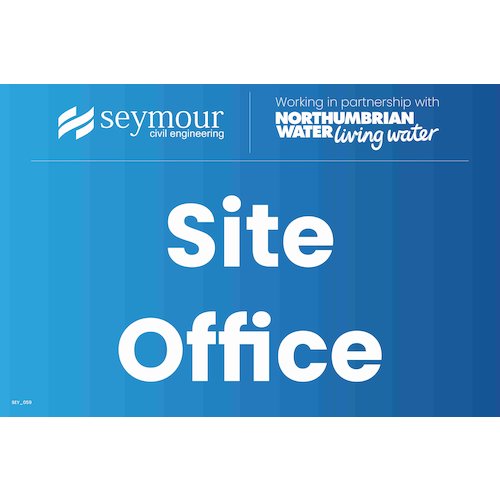 Site Office Sign (SEY-059)