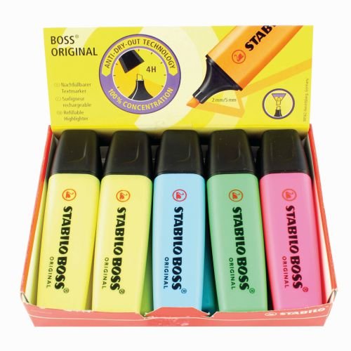 Stabilo Boss Original Highlighter Chisel Tip (10178ST)