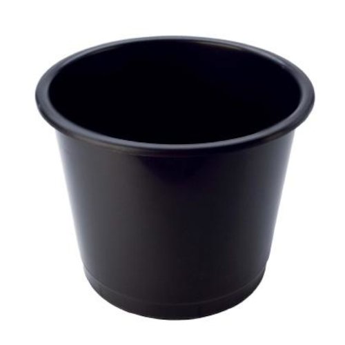Deflecto SteriTouch Plastic Round Waste Bin (10324DF)
