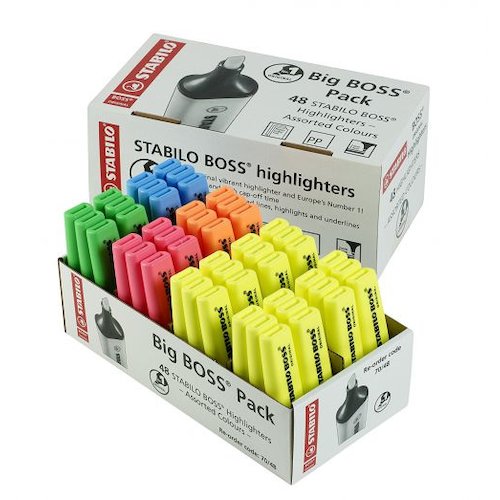 Stabilo Boss Original Highlighter Chisel Tip (10346ST)