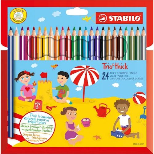 Stabilo Trio Thick Colouring Pencil (10437ST)