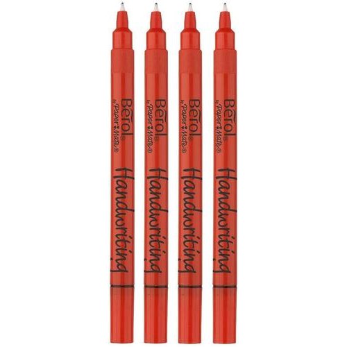 Berol Handwriting Pen 0.6mm Line Black (Pack 200) (11165NR)