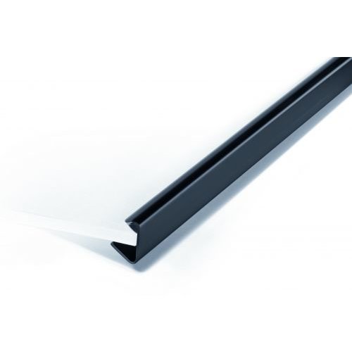 Durable Spine Bar A4 12mm Black (Pack 25) 291201 (11671DR)