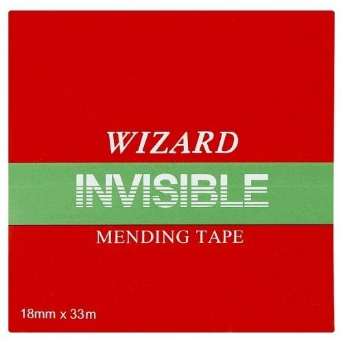 ValueX Wizard Invisible Tape 19mmx33m Clear (Pack 8) (11673RY)