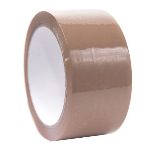 ValueX Low Noise Packaging Tape 48mmx66m Brown (Pack 6) (11694RY)
