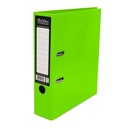 Pukka Brights Lever Arch File Laminated Paper on Board (13717PK)