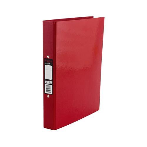 Pukka Brights Ring Binder Laminated Paper on Board 2 O Ring A4 25mm Rings Red (Pack 10) (13745PK)