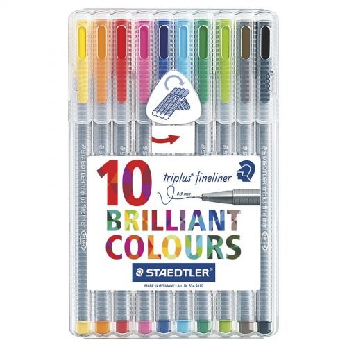 Staedtler Triplus Fineliner Pen (14421SR)