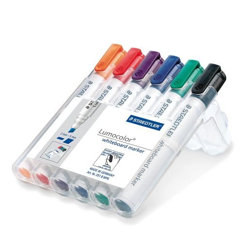 Staedtler Lumocolor Whiteboard Marker Chisel Tip (14694SR)