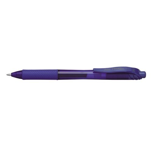 Pentel Energel X Gel Retractable Gel Rollerball Pen 1.0mm Tip 0.5mm Line Blue (Pack 12) BL110 C (16713PE)