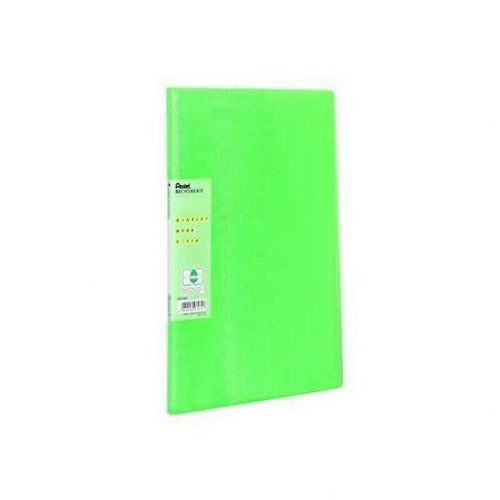 Pentel Recycology A4 Vivid Display Book 30 Pocket Green (Pack 10) (16951PE)