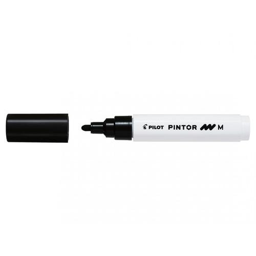 Pilot Pintor Medium Bullet Tip Paint Marker 4.5mm Black (Single Pen) 4902505541902 (17399PT)