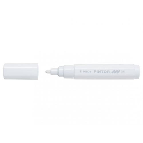Pilot Pintor Medium Bullet Tip Paint Marker 4.5mm White (Single Pen) 4902505542022 (17483PT)