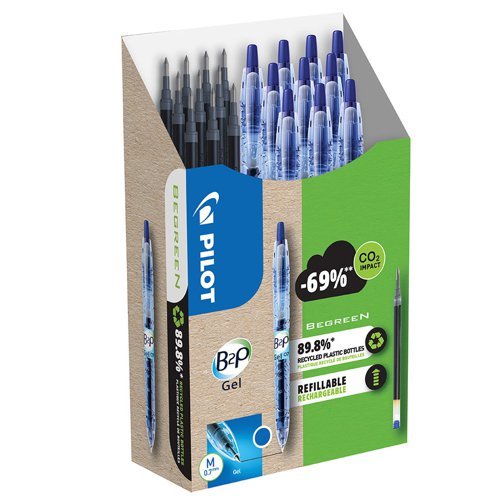 Pilot Ecoball Retractable Ballpoint Pen (17525PT)