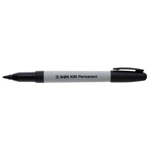 ValueX Permanent Marker Bullet Tip 0.8mm Line Black (Pack 10) (18036HA)