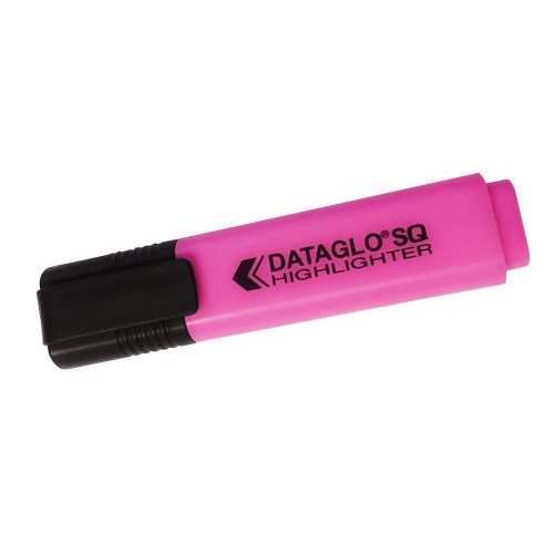 ValueX Flat Barrel Highlighter Pen Chisel Tip 1 5mm Line Pink (Pack 10) (18127HA)
